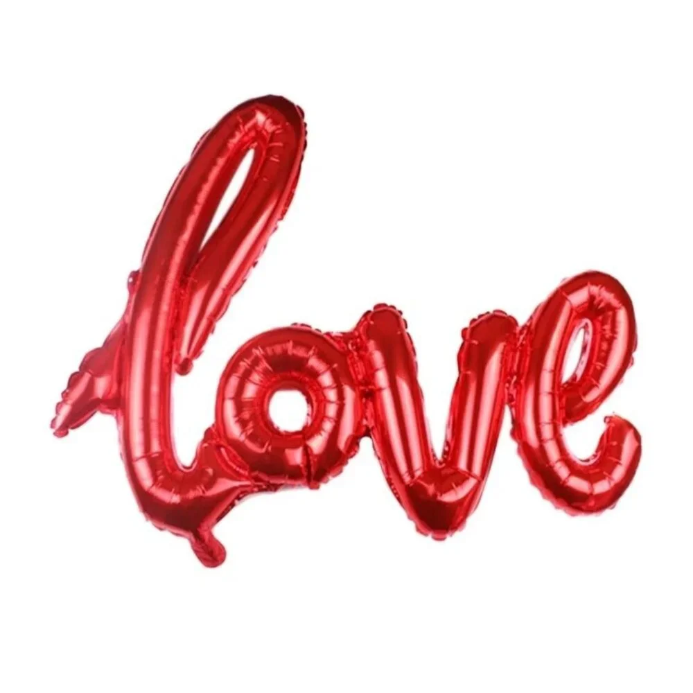 valentine's day decoration 1pc letter shaped‎ foil balloon love new